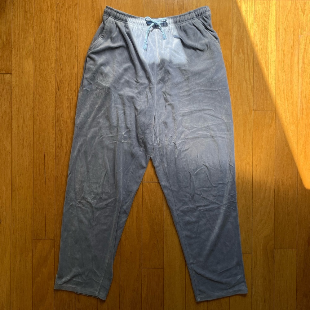Velvet sweatpants